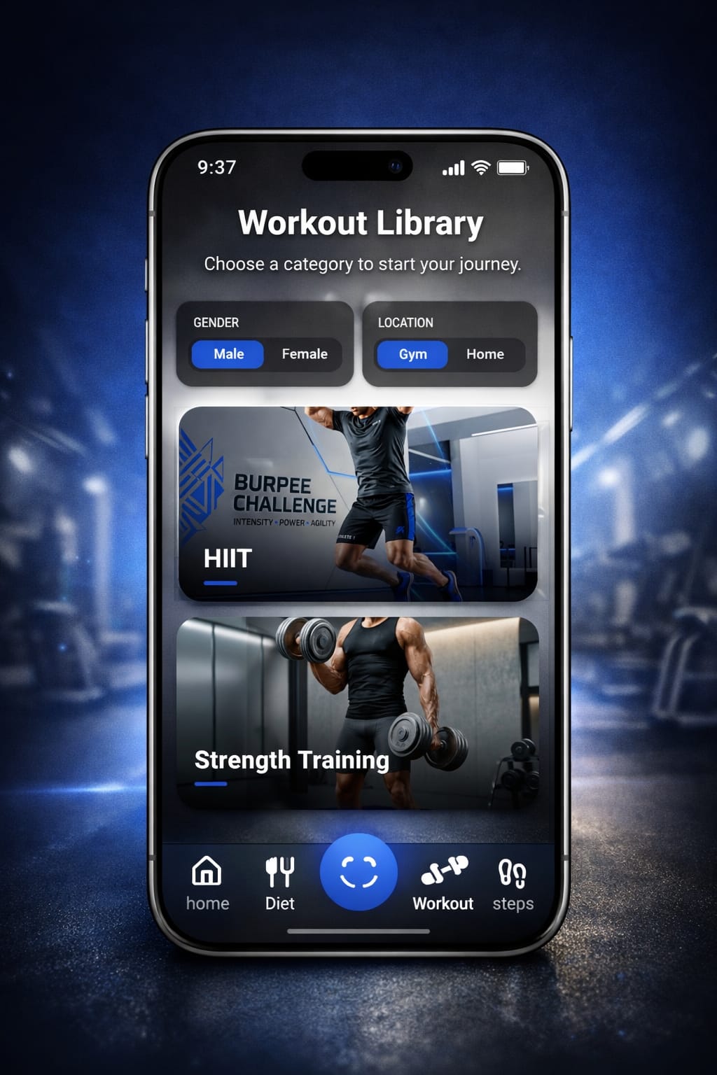 Workout Plans Screenshot